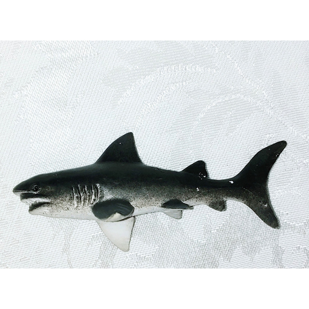 Safari Ltd Great White Shark Figure Toy 3 in Marine Sea Animal Vintage 1996